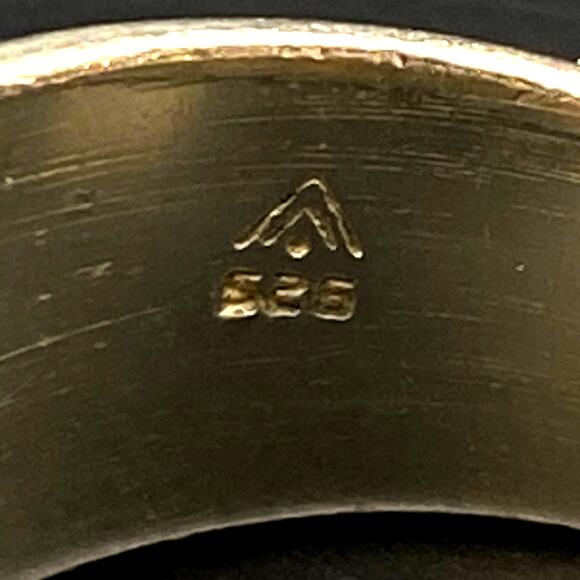 Vintage SILPADA Cha-Cha Ring 952 Sterling Silver Bold Chunky Retired Size 9 - Picture 8 of 8